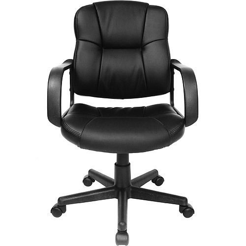 NEW MODERN UNIQUE Motor Mid-Back Leather Office Massage Chair, Multiple Colors