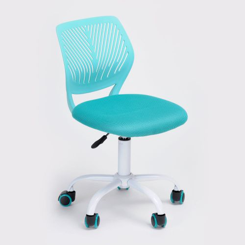 Blue Adjustable Rolling Executive Office Computer Desk Chair Seat Kids Xmas Gift