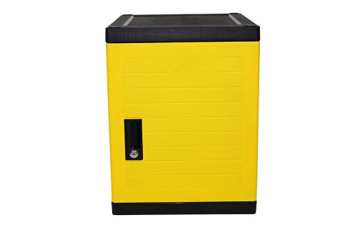 By Designs Practical Storage Optimus Cube with Lock Yellow, at Wayfair