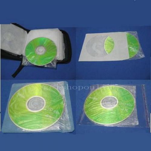 500 CD DVD R Disc Storage Holder Plastic Sleeves Case A TWO TWO TWO
