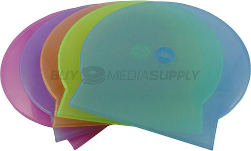 5mm multi color clamshell cd/dvd case style #2 - 175 pack for sale