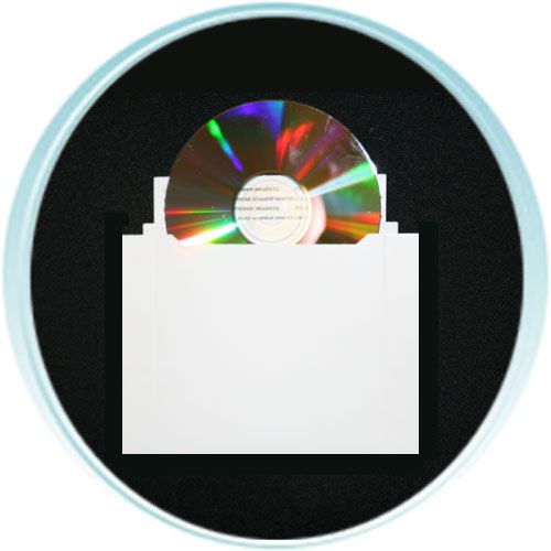 500 6 3/8&#034; x 4 7/8&#034; White Cardboard Postage Saving CD Mailer, LDB-MAIL-PSAVING