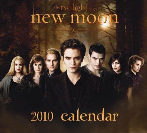 RARE Out of Print 2010 TWILIGHT NEW MOON Wall Calendar NEW OOP Kristen Stewart