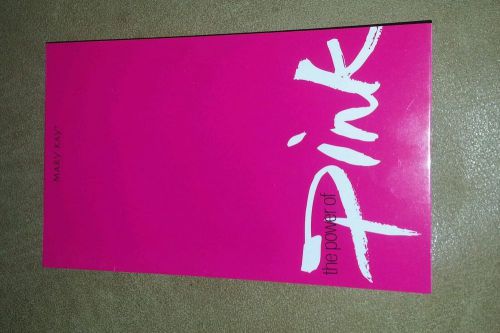New Mary Kay Notebook Notepad Power Of Pink