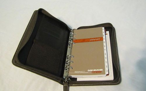 Leather Bound Day Runner Express - Refillible - Excellent Used Condition