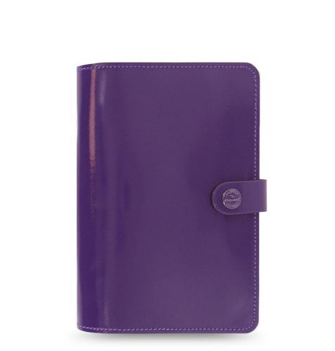 Filofax  Original Organizer Patent Personal Purple Leather - Made UK - Auction