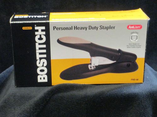 Stanley bostitch nojam personal heavy-duty stapler phd-60 for sale