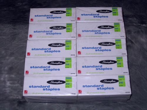 NEW 20 Boxes Swingline Standard Staples S.F. 1 Sharp Point   35108