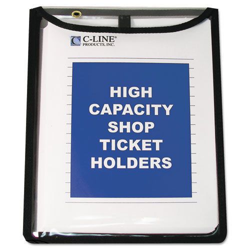 Shop Ticket Holders, Stitched, Both Sides Clear, 9 x 12, 15/BX