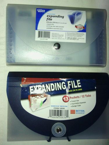 lot of 2 Expanding files