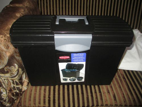 RUBBERMAID ADJUSTABLE FILE TOTE. HOLDS LETTER-LEGAL- A4-SIZE HANGING FILES
