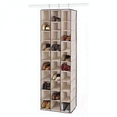 Hangin Shoe Shelves 30 Section Storage &amp; Organization 6470-4831