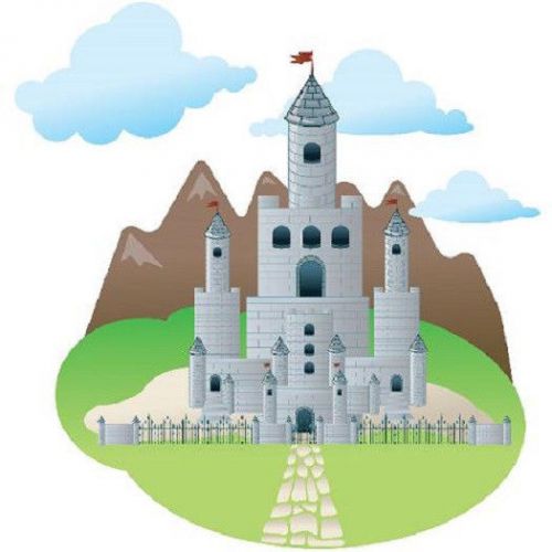 30 Custom Castle Personalized Address Labels