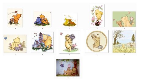 30 Personalized Angels  Return Address Labels Pooh Bear Buy 3 Get 1 free (xz9)