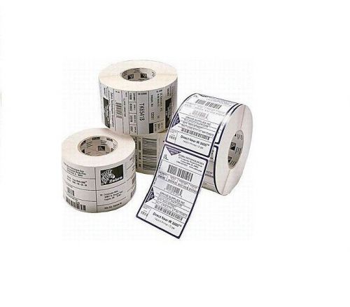 Zebra polypro 4000t removable labels 4.0&#034;x continuous 4-pack 10012416 for sale