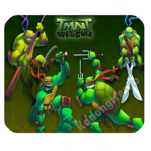 The Ninja Turtle2 Custom Mouse Pad Anti Slip for Gaming with Rubber backed