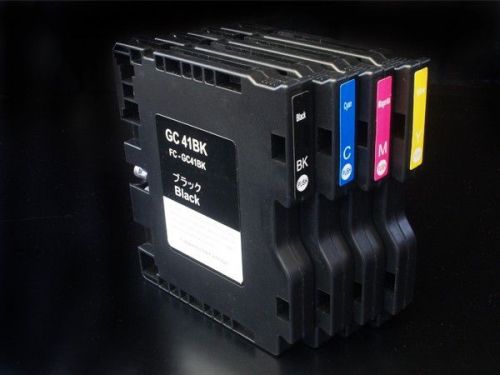 4 x GC-41 Transfer Ink Cartridges for Ricoh Aficio SG2100L SG3110DN SG7100 NEW