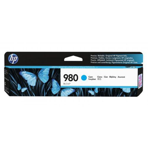 HP 980 Cyan Original Ink Cartridge (D8J07A)