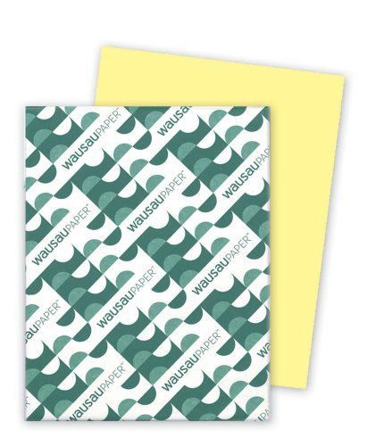 Wausau paper index paper - for inkjet, laser print - letter - 8.50&#034; x (49541) for sale