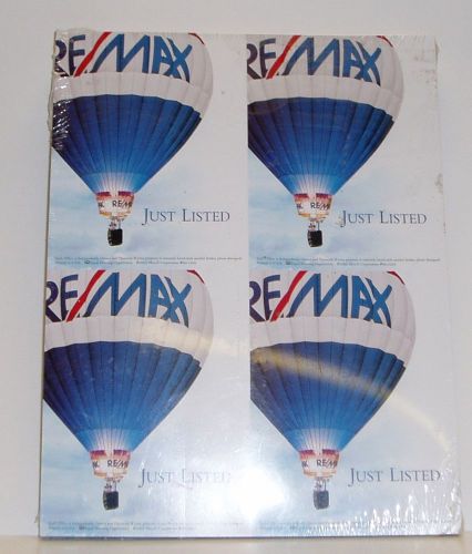 RE/MAX Just Listed Postcards - Approx 400
