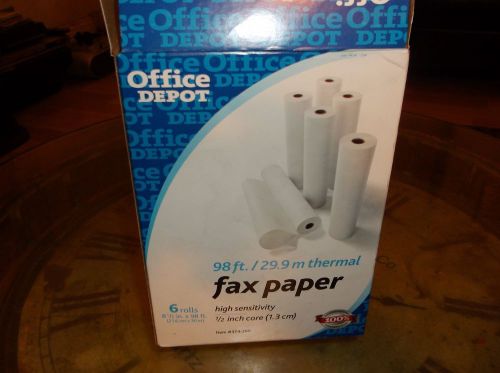 THERMAL PAPER ROLLS FOR FAX