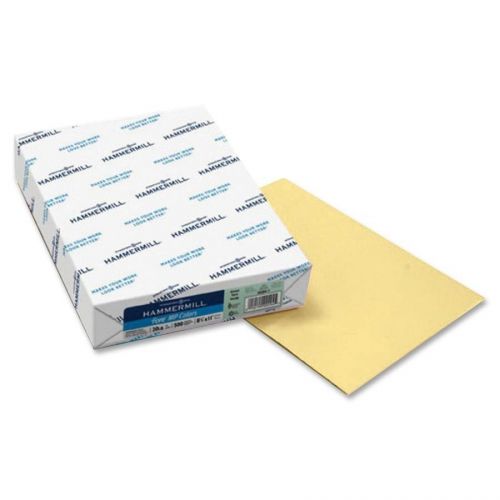 Hammermill Fore Multipurpose Paper, 24 lb, Letter Canary