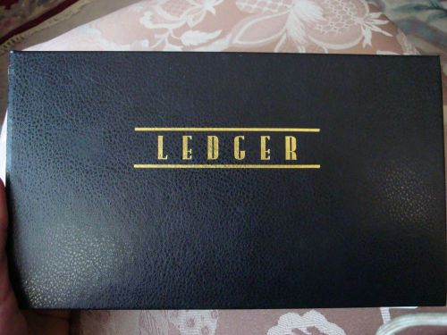 new  LEDGER record keeping accounting book