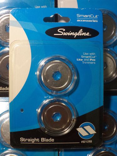 2 SWINGLINE SMARTCUT PRO STRAIGHT CUTTING BLADE  9212RB  new in box package of 2