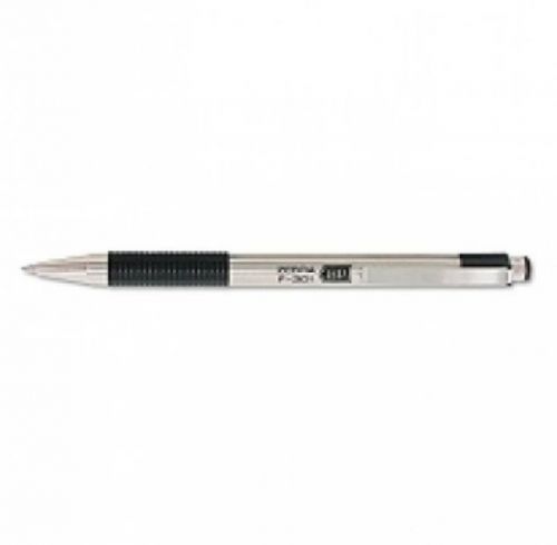 50 Zebra 301 Black Ink Ballpoint Pens