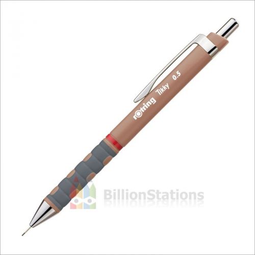 Automatic clutch / mechanical pencil 0.5 mm. handle brown rotring ticky. for sale