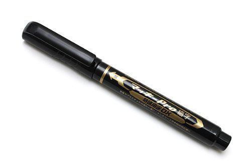 Zebra Mackee Pro Multi-Surface DX Marker Pen - Fine Point - Black