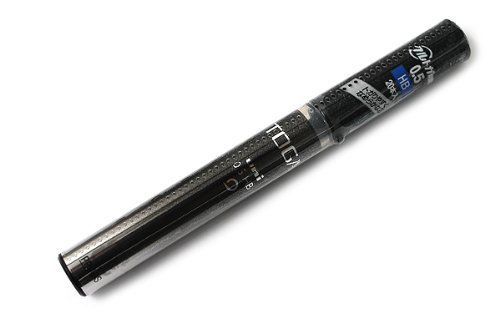 Refills: Uni Kuru Toga Pencil Lead - 0.5 mm - HB - Black Case U05203HB.24