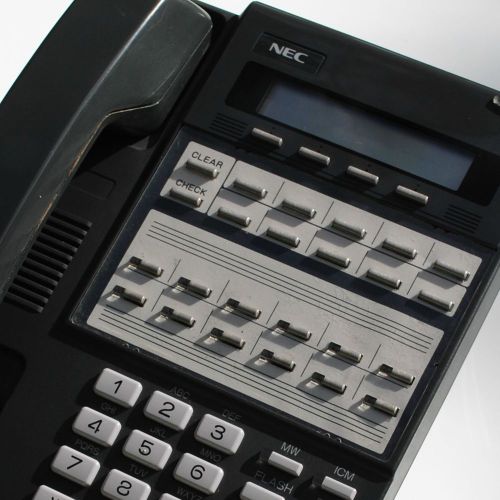 NEC DS2000 DS1000 22 Button Phone 80573 w/Wall Mount Kit 80579 Refurb Warranty