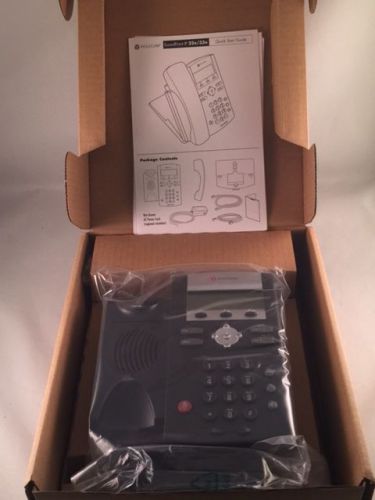 Brand New in Box Polycom SoundPoint IP 331 IP VoIP Phone W/ Power Supply