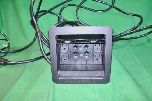 Extron cable cubby 600 enclosure w/ 2x power modules  #2875 for sale