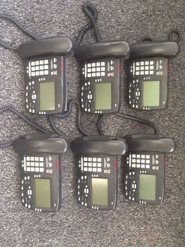 Lot of 6 Talkswitch 480-i phone, includes stands