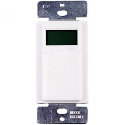 Timer 7 Day Programmable Lcd Digital In Wall White 106797 PREFERRED INDUSTRIES