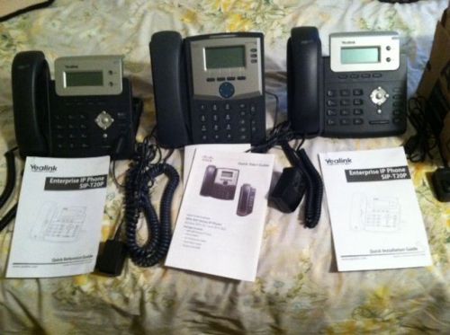 Yealink SIP-T2OP &amp; Cisco SPA 303. SPA 100 Small Business Communication Equipment