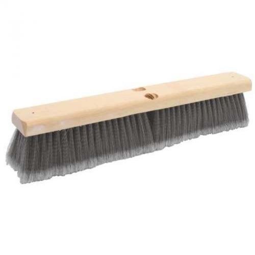 Broom fine sweep 18&#034; grey ren03978 renown brushes and brooms ren03978 for sale