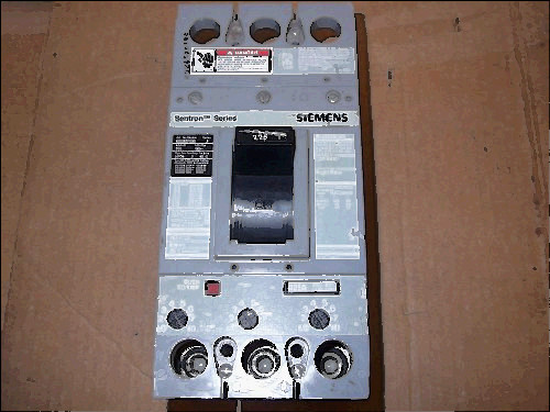 250 amp circuit breaker for sale, Siemens ite hfd63f250 3 pole 250 amp 225 amp trip circuit breaker