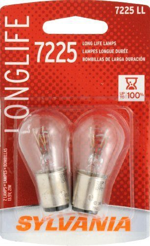 Sylvania 7225 LL Long Life Miniature Lamp  (Pack of 2)