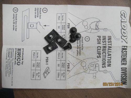Caddy fasteners psh-1 for sale