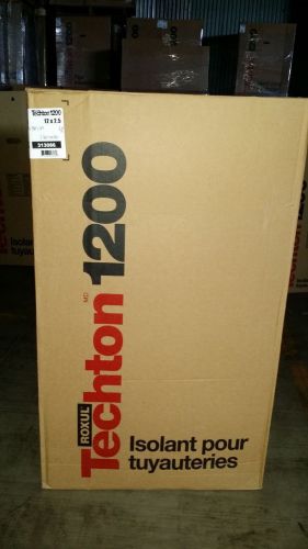 Roxul techton 1200 pipe insulation  12&#034;x2.5&#034;  6.56 linear ft for sale