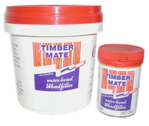 Timbermate Water Based Wood Filler-White  Oak 8oz