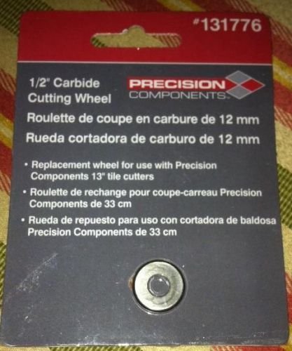 Precision Components 1/2&#034; Carbide Cutting Wheel -- 13&#034; Tile Cutter #131776