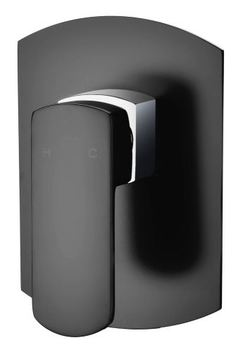 Cee jay high quality exclusive range bath &amp; shower wall mixer - black for sale