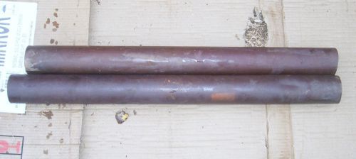 2 1/2&#034; copper pipe 56 inches 2 pieces
