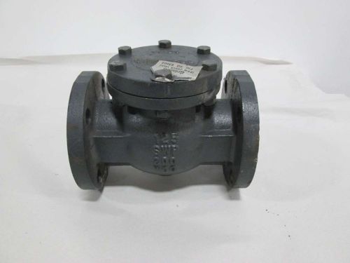 NEW GRINNELL 6300A 125SWP 200WOG 2IN FLANGE IRON SWING GATE CHECK VALVE D382802