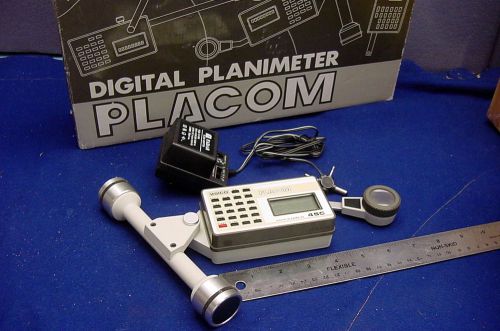 OPERATIONAL LASICO-PLACOM 45C PLANIMETER W/CASE WITH CHARGER, INSTRUCTIONS ON CD