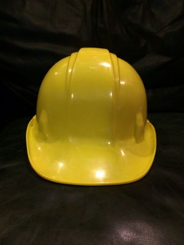 Yellow North Construction Hard Hat Miner Oil Rig Model Z89.1-1986